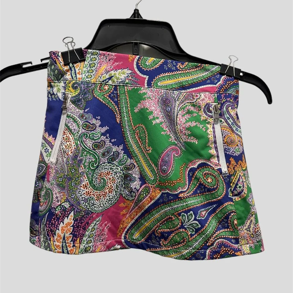 Polo Ralph Lauren size 6 paisley skort